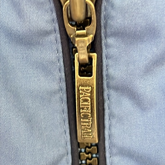 Vintage Pacific Trail Full Zip Hooded Jacket Hood Blue Drawstring Mesh Lined 2X - Picture 5 of 15